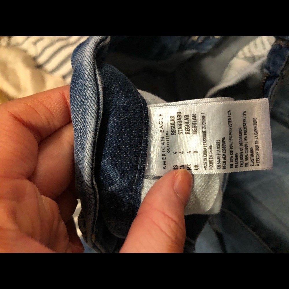 Curvy high rise jeggins size 4